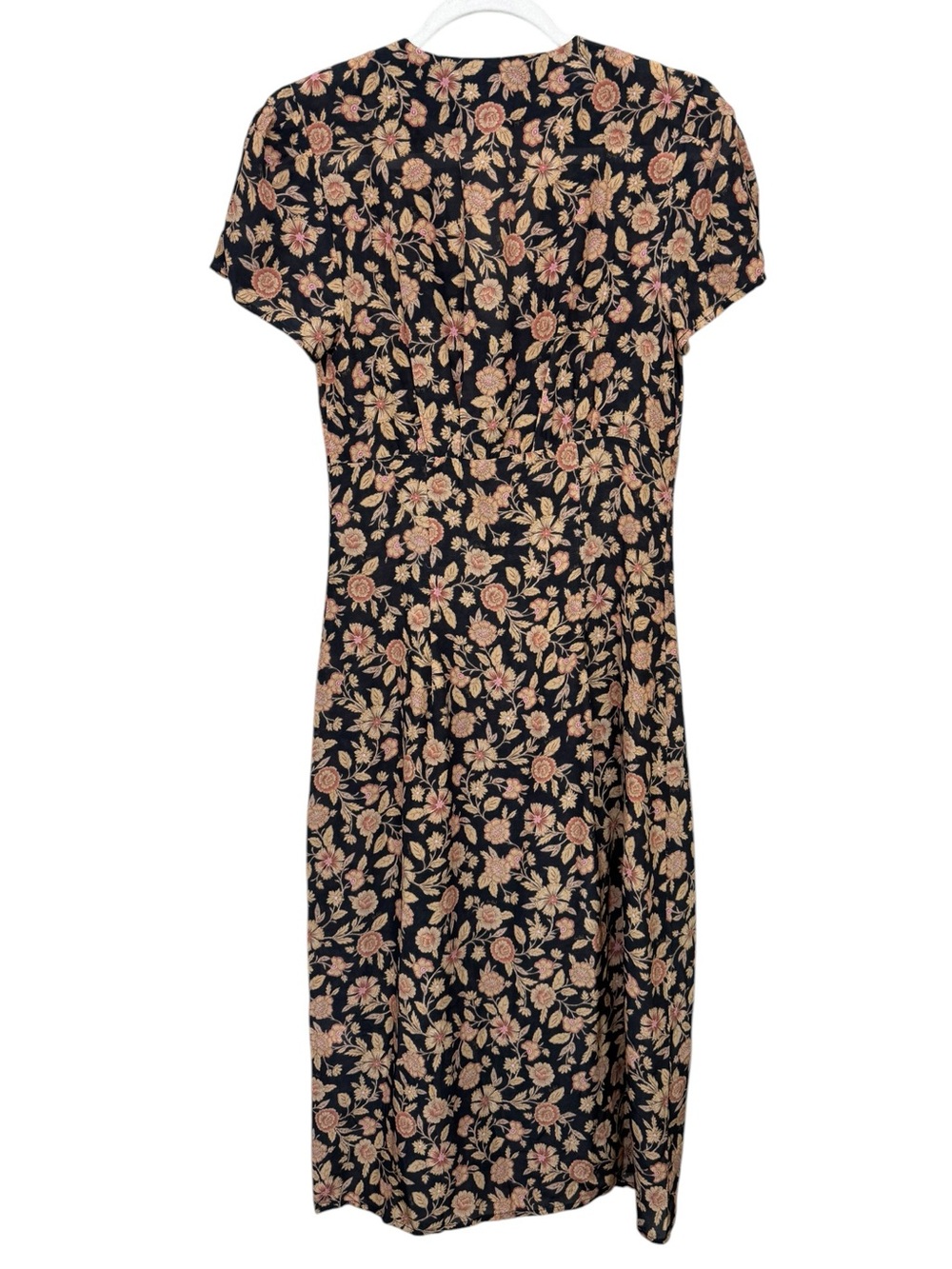 Realisation Par Monica Silk Midi Dress Fantasy Size Small - Picture 5 of 9